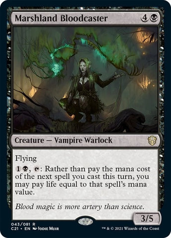 Image for Marshland Bloodcaster (43) [Commander 2021]