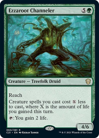 Image for Ezzaroot Channeler (60) [Commander 2021]