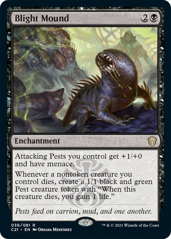 Image for Blight Mound (36) [Commander 2021]