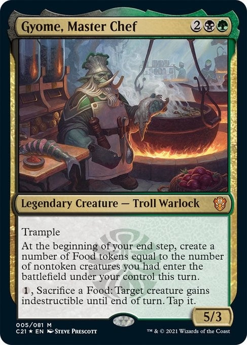 Image for Gyome, Master Chef (5) [Commander 2021]