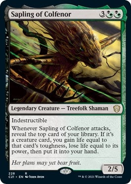 Image for Sapling of Colfenor (228) [Commander 2021]