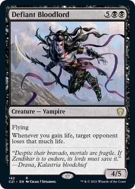 Image for Defiant Bloodlord (142) [Commander 2021]
