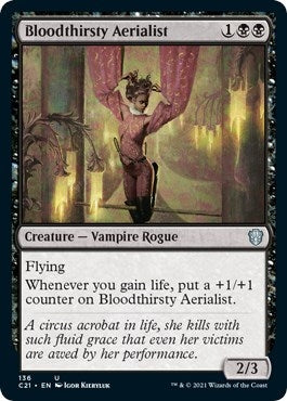 Image for Bloodthirsty Aerialist (136) [Commander 2021]