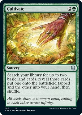 Image for Cultivate (187) [Commander 2021]