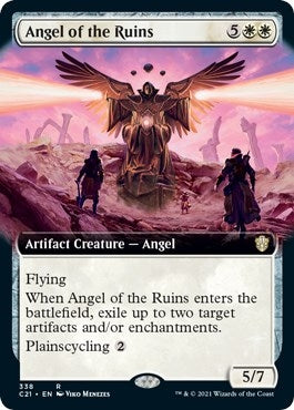 Image for Angel of the Ruins (Extended Art) (338) [Commander 2021]