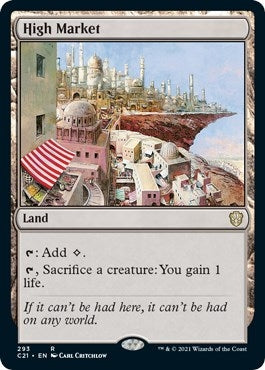 Image for High Market (293) [Commander 2021]