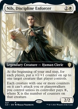 Image for Nils, Discipline Enforcer (Extended Art) (347) [Commander 2021]