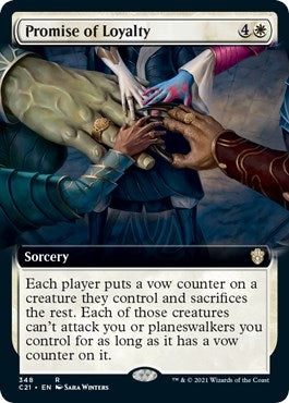 Image for Promise of Loyalty (Extended Art) (348) [Commander 2021]
