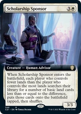 Image for Scholarship Sponsor (Extended Art) (349) [Commander 2021]