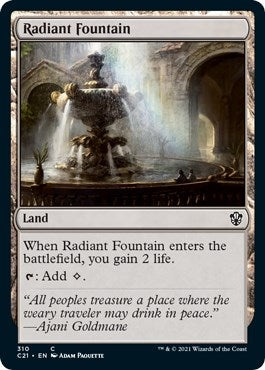 Image for Radiant Fountain (310) [Commander 2021]