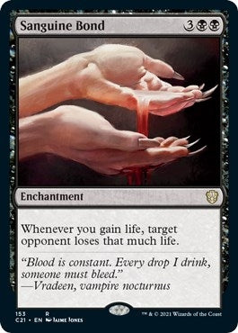 Image for Sanguine Bond (153) [Commander 2021]