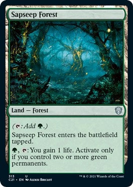 Image for Sapseep Forest (313) [Commander 2021]