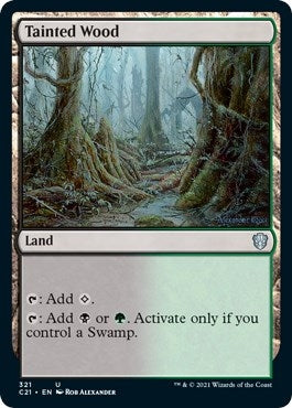 Image for Tainted Wood (321) [Commander 2021]