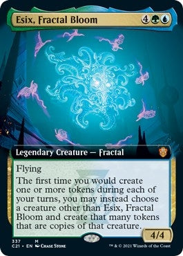 Image for Esix, Fractal Bloom (Extended Art) (337) [Commander 2021]