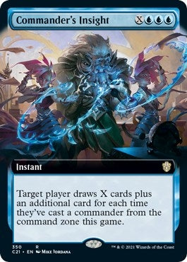 Image for Commander's Insight (Extended Art) (350) [Commander 2021]