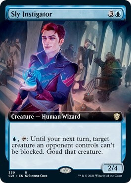 Image for Sly Instigator (Extended Art) (359) [Commander 2021]