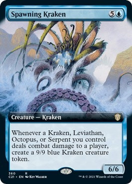 Image for Spawning Kraken (Extended Art) (360) [Commander 2021]