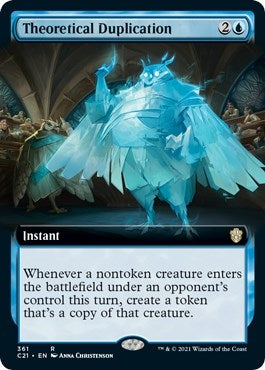 Image for Theoretical Duplication (Extended Art) (361) [Commander 2021]