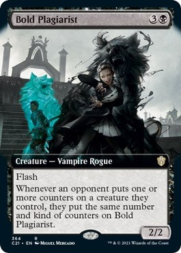 Image for Bold Plagiarist (Extended Art) (364) [Commander 2021]