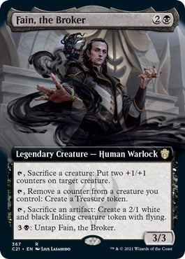 Image for Fain, the Broker (Extended Art) (367) [Commander 2021]
