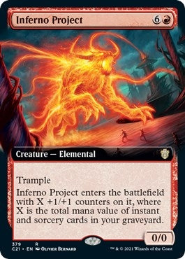 Image for Inferno Project (Extended Art) (379) [Commander 2021]