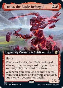 Image for Laelia, the Blade Reforged (Extended Art) (380) [Commander 2021]