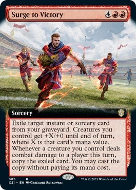 Image for Surge to Victory (Extended Art) (385) [Commander 2021]