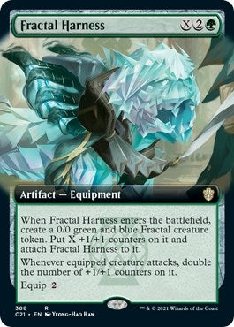Image for Fractal Harness (Extended Art) (388) [Commander 2021]