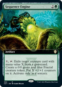 Image for Sequence Engine (Extended Art) (394) [Commander 2021]