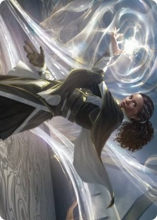 Image for Clever Lumimancer Art Card (2) [Art Series: Strixhaven]