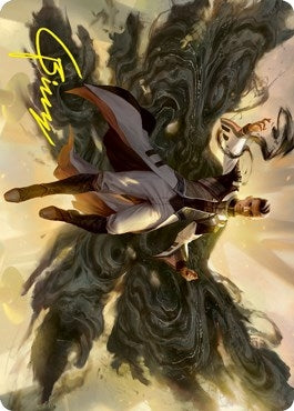 Image for Arrogant Poet Art Card (Gold-Stamped Signature) (7) [Art Series: Strixhaven]