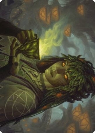 Image for Dina, Soul Steeper Art Card (23) [Art Series: Strixhaven]