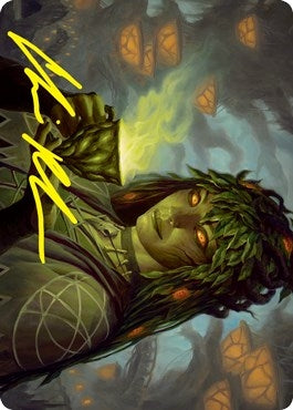 Image for Dina, Soul Steeper Art Card (Gold-Stamped Signature) (23) [Art Series: Strixhaven]