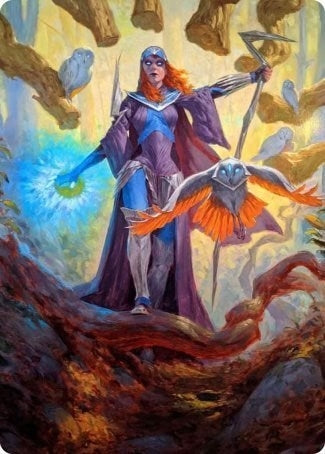Image for Kasmina, Enigma Sage Art Card (29) [Art Series: Strixhaven]