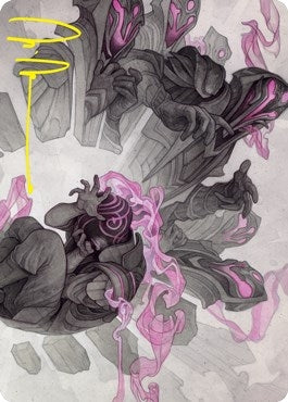 Image for Rise of Extus Art Card (Gold-Stamped Signature) (37) [Art Series: Strixhaven]
