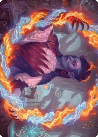 Image for Rootha, Mercurial Artist Art Card (38) - Magic: The Gathering