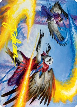 Image for Teach by Example Art Card (Gold-Stamped Signature) (43) - Magic: The Gathering