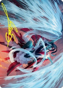 Image for Torrent Sculptor Art Card (Gold-Stamped Signature) (44) - Magic: The Gathering