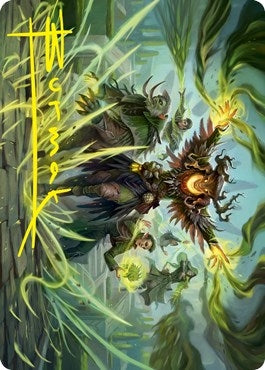Image for Witherbloom Command Art Card (Gold-Stamped Signature) (45) - Magic: The Gathering