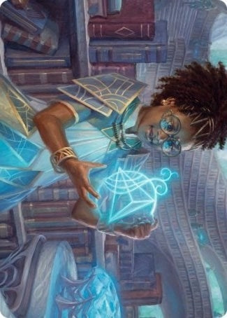 Image for Zimone, Quandrix Prodigy Art Card (46) - Magic: The Gathering