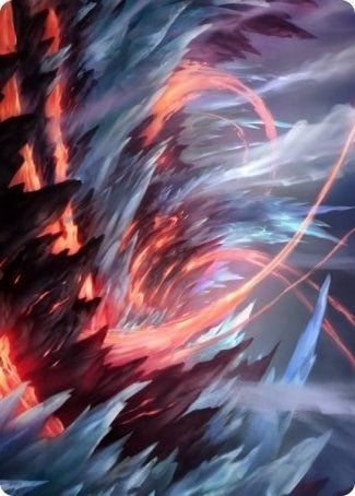 Image for Frostboil Snarl Art Card (47) [Art Series: Strixhaven]