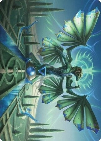 Image for Tanazir Quandrix Art Card (60) [Art Series: Strixhaven]