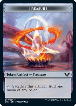 Image for Treasure Token (7) [Strixhaven: School of Mages]