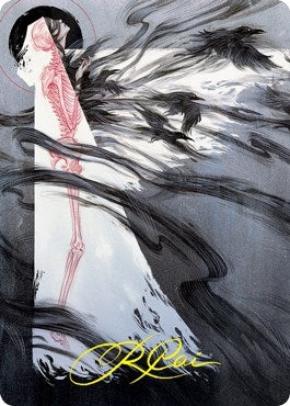Image for Tendrils of Agony Art Card (Gold-Stamped Signature) (73) [Art Series: Strixhaven]