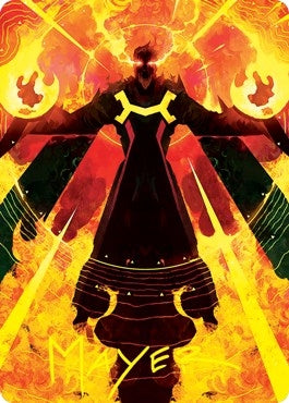 Image for Urza's Rage Art Card (Gold-Stamped Signature) (79) [Art Series: Strixhaven]