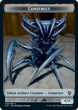 Image for Construct (022) // Treasure Double-Sided Token (22 // 7) [Commander 2021]