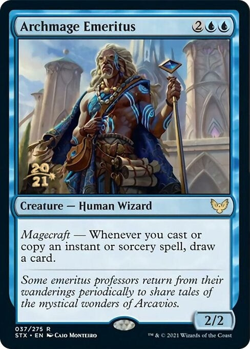 Image for Archmage Emeritus (37) [Prerelease Cards]