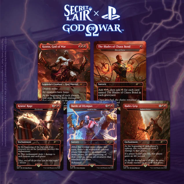 Secret Lair Drop: Secret Lair x God Of War - Greek [Secret Lair Drop Series]