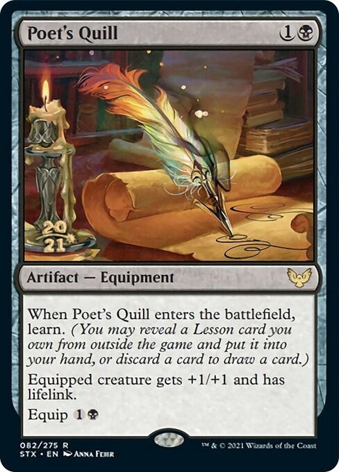 Image for Poet's Quill (82) - Magic: The Gathering