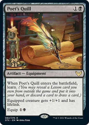 Image for Poet's Quill (82) - Magic: The Gathering